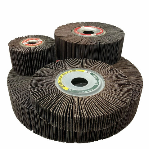 Flap Wheel 12" x 1" Unmounted Aluminum Oxide, Pack of 5